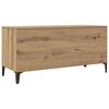 vidaXL Plattenschrank Artisan-Eiche 100x38x48 cm Holzwerkstoff