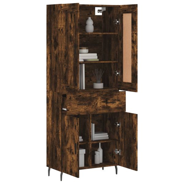 vidaXL Highboard R&auml;uchereiche 69,5x34x180 cm Holzwerkstoff