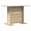 vidaXL Esstisch 110 x 60 x 75 cm Holzwerkstoff Sonoma-Eiche