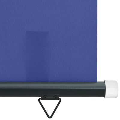 vidaXL Balkon-Seitenmarkise 165x250 cm Blau