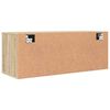 vidaXL Wand-Schuhschrank Sonoma-Eiche 100x35x38 cm Holzwerkstoff