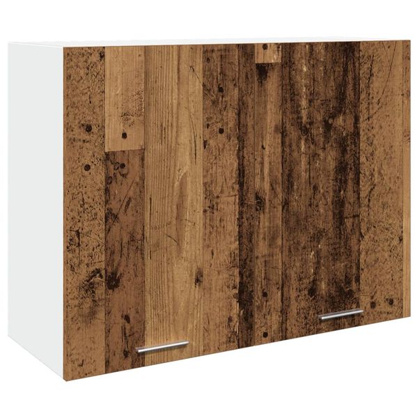 vidaXL Hängeschrank Lyon Altholz-Optik 80x31x60 cm Holzwerkstoff