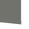 vidaXL Verdunkelungsrollo Grau 125x130cm Stoffbreite 121,6cm Polyester