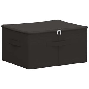 vidaXL Aufbewahrungsbox Anthrazit 43 x 34 x 23 cm Vliesstoff