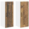 vidaXL K&uuml;chenschrank 2 pcs Altholz 30 x 31 x 80 cm Holzwerkstoff