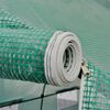 vidaXL Polytunnel Gewächshaus Begehbar & Mobil Stahlrahmen 18 m²