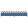 vidaXL Boxspringbett Blau 120 x 190 cm Cordstoff
