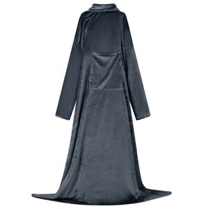 vidaXL Decken-Hoodie Marineblau 210 x 150 cm Flanell