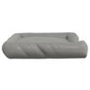 vidaXL Hundebett mit Kissen Grau 115x100x20 cm Oxford-Gewebe