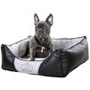Kerbl Hundebett Chiara 55 x 45 cm Grau und Schwarz 80361