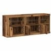 vidaXL LED-Sideboard Altholz 162 x 37 x 67 cm Holzwerkstoff