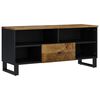 vidaXL TV-Schrank 100x33x46 cm Massivholz Mango & Holzwerkstoff