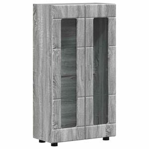 vidaXL Sideboard FLORIN Graues Sonoma 55,5 x 29 x 100 cm Holzwerkstoff