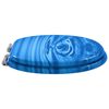 vidaXL Toilettensitze Soft-Close-Deckel 2 Stk. MDF Blau Wassertropfen