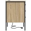 vidaXL Nachttisch 2 pcs Sonoma-Eiche 42 x 41 x 61 cm Holzwerkstoff
