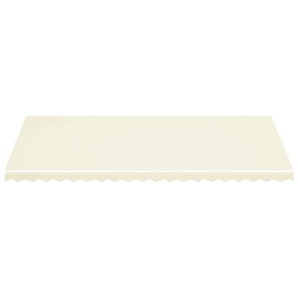 vidaXL Markisenbespannung Creme 5x3,5 m