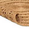 vidaXL Teppich Jute Handgeflochten 150 cm Rund