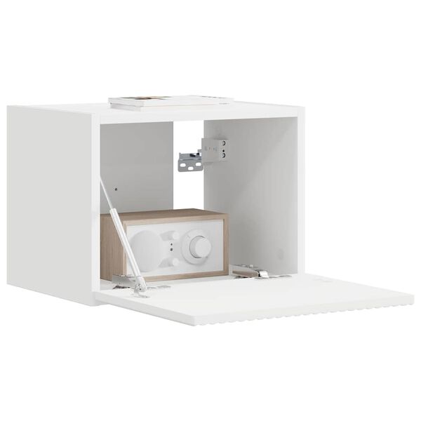 vidaXL TV-Wandschrank Wei&szlig; 60 x 31 x 29,5 cm Holzwerkstoff