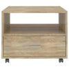 vidaXL Couchtisch Sonoma-Eiche 55x55x40 cm Holzwerkstoff