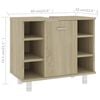 vidaXL Badezimmerschrank Sonoma-Eiche 60x32x53,5 cm Holzwerkstoff