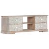 vidaXL TV-Schrank 120x30x40 cm Massivholz Akazie