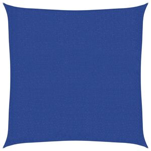 vidaXL Sonnensegel 160 g/m&sup2; Quadratisch Blau 3x3 m HDPE