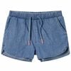 vidaXL Kindershorts Jeansblau 104