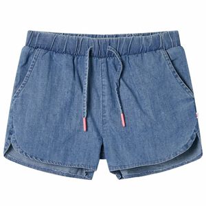 vidaXL Kindershorts Jeansblau 104