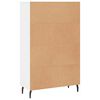 vidaXL Highboard Wei&szlig; 69,5x31x115 cm Holzwerkstoff