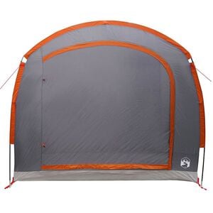 vidaXL Zelt 268 x 240 x 191 cm Wasserdicht Grau und Orange Polyester
