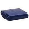 vidaXL Abdeckplane Blau &Oslash; 2,4 m 650 g/m&sup2;