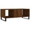 vidaXL Couchtisch Braun Eichen-Optik 102x50x40 cm Holzwerkstoff