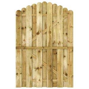 vidaXL Gartentor Impr&auml;gniertes Kiefernholz 100x150 cm