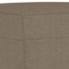 vidaXL Sitzbank Taupe 100x35x41 cm Stoff