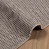 vidaXL Bereichsteppiche Rechtwinklig LUGO Taupe 150 x 80 cm Polyester