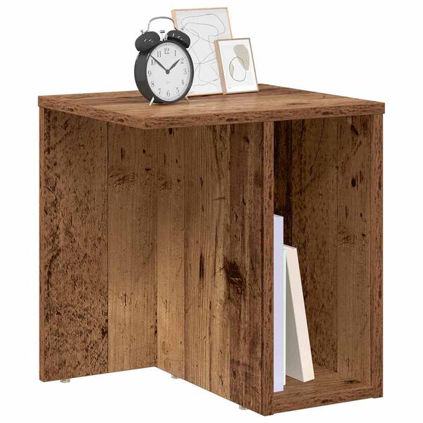 vidaXL Beistelltisch 2 pcs Altholz 37 x 32 x 40 cm Holzwerkstoff
