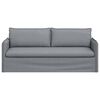 vidaXL Sofa Hellgrau Gesamtabmessungen: 196 x 82 x 85 cm (B x T x H)