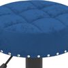 vidaXL Barhocker 2 Stk. Blau Samt