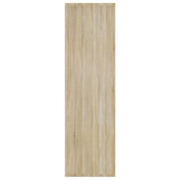 vidaXL B&uuml;cherregal/Raumteiler Sonoma-Eiche 80x30x103 cm Holzwerkstoff