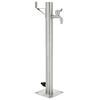 vidaXL Garten-Wassers&auml;ule Edelstahl Rund 65 cm