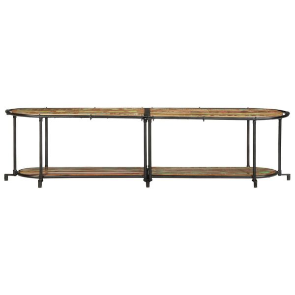 vidaXL TV-Regal 160x42x40 cm Altholz Massiv