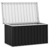 vidaXL Gartenbox Anthrazit 129x67x65 cm
