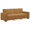 vidaXL 3-Sitzer-Sofa Braun 220x78x84 cm Samt