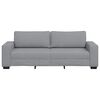 vidaXL 3-Sitzer-Sofa Hellgrau 220x77x82 cm Stoff