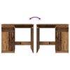 vidaXL Schreibtisch Altholz-Optik 86x49x76 cm Holzwerkstoff