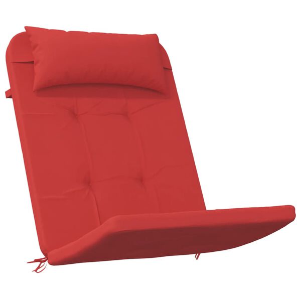 vidaXL Adirondack-Auflagen 2 Stk. Rot Oxford-Gewebe