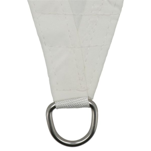 Livin'outdoor Sonnensegel Como Polyester Dreieckig 3,6x3,6 m Wei&szlig;
