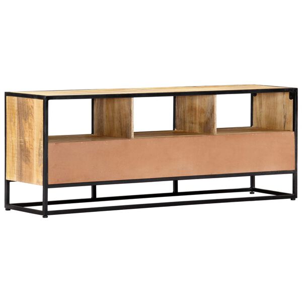vidaXL TV-Schrank 120x30x45 cm Massivholz Mango