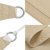 vidaXL Sonnensegel Oxford-Gewebe Rechteckig 5x8 m Beige