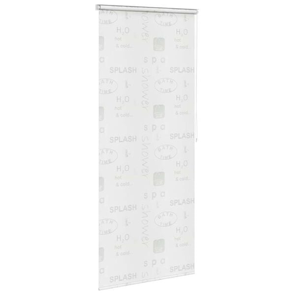 vidaXL Duschrollo 80x240 cm Splash-Design